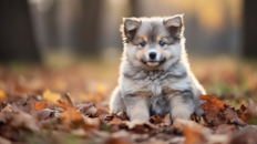 Mini Pomskydoodle Being Cute Mini Pomskydoodle Being Cute
